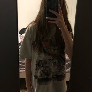 brandy melville long t-shirt